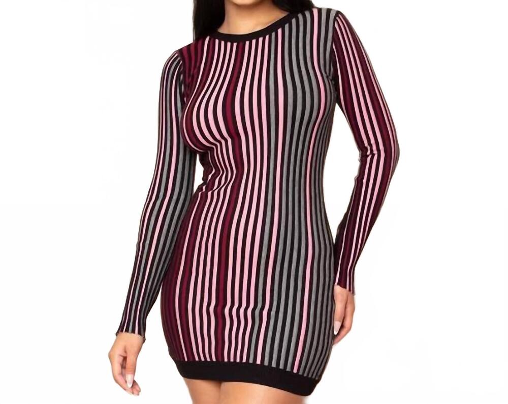 NEW HOT & DELICIOUS ready for anything dress in multicolor